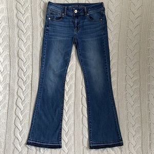 👖2 for $30👖American Eagle Super Stretch Bootcut Blue Denim Jeans